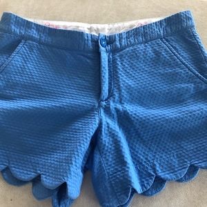 Size 2 Lilly Pulitzer EUC blue buttercup shorts
